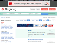 Tablet Screenshot of antikvariat.bazar.cz
