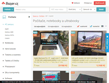 Tablet Screenshot of pc.bazar.cz