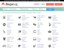 Tablet Screenshot of bazar.cz