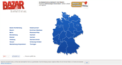 Desktop Screenshot of bazar.de