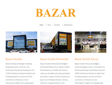 Tablet Screenshot of bazar.se