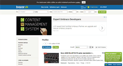 Desktop Screenshot of hudba.bazar.sk